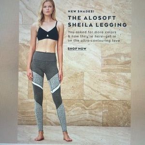 ALO YOGA ALOSOFT SHEILA HIGH WAISTED LEGGINRBG